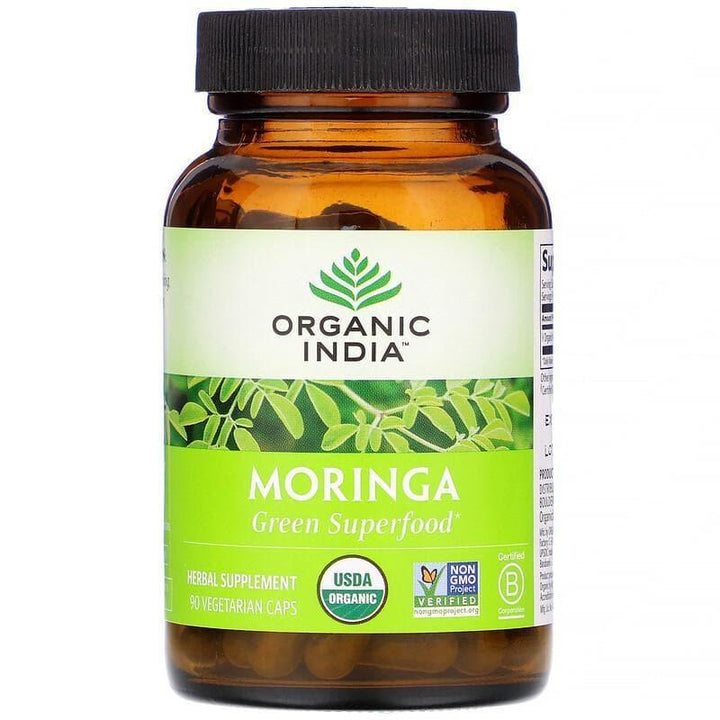 Organic India - Moringa Capsules, 90 Capsules- Pantry 1