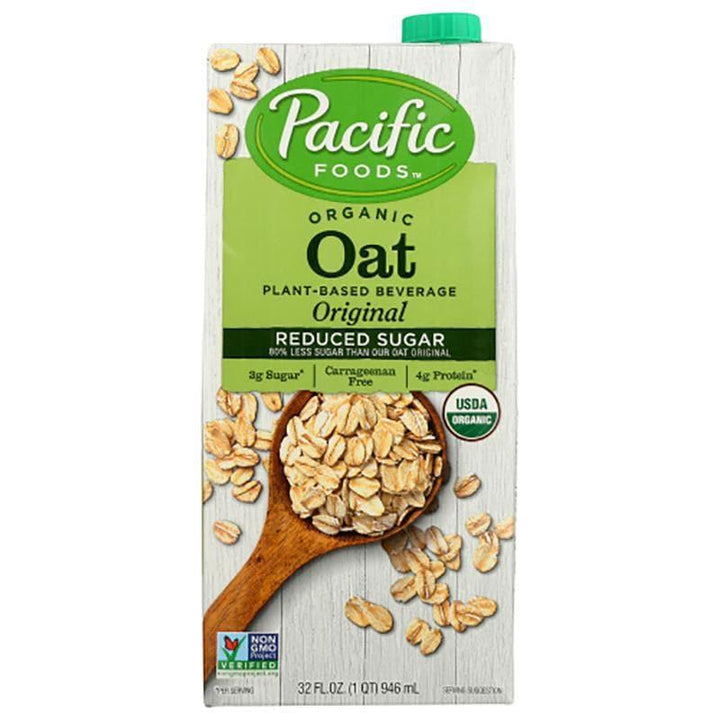 Pacific Foods – Oat Milk Reduced Sugar, 32 oz- Pantry 1