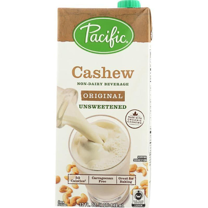Pacific Foods – Unsweetened Cashew Milk, 32 oz- Pantry 1