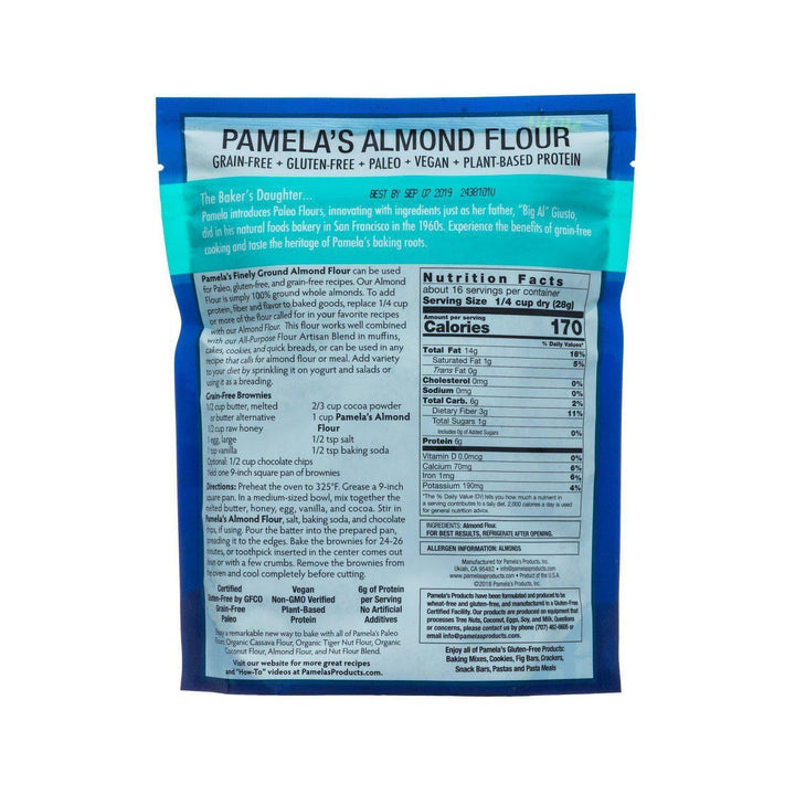 Pamelas – Almond Flour, 14 oz- Pantry 2