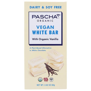 Pascha - White Chocolate Vanilla Bar, 2.82 Oz
