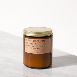 P.F. Candle Co. – No. 21: Golden Coast Soy Candle, 7.2 oz