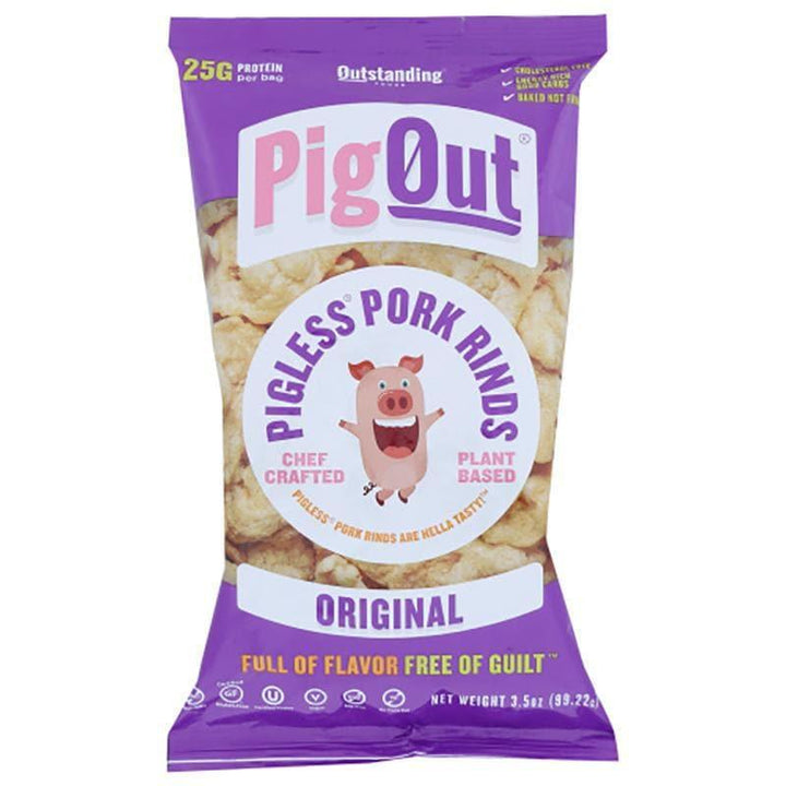 PigOut – Pork Rinds Original, 3.5 oz- Pantry 1