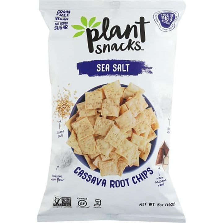 Plant Snacks - Sea Salt Cassava Root Chips, 5 Oz- Pantry 1