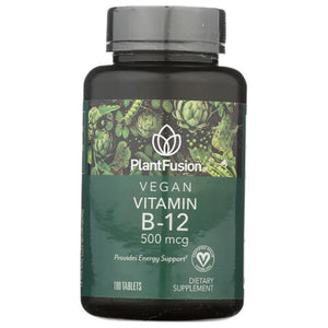 PlantFusion - Vitamin B12 - 100 count, 4 Oz