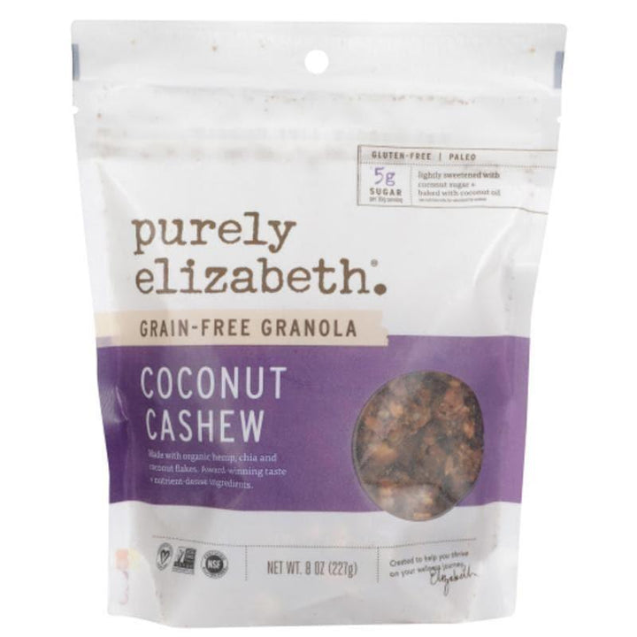 Purely Elizabeth – Grain Free Granola Coconut Cashew, 10 Oz- Pantry 1