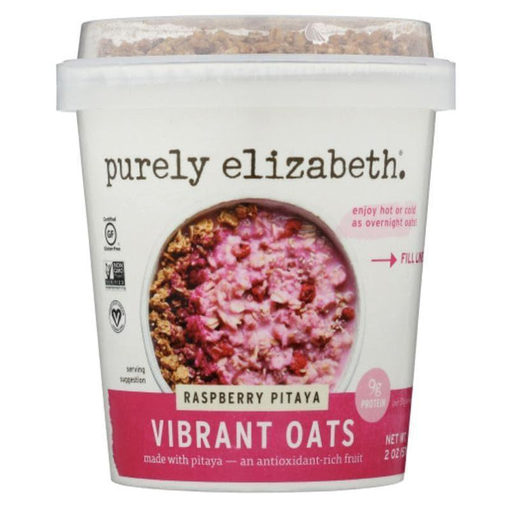 Purely Elizabeth - Vibrant Oats Cup Raspberry Pitaya, 2 Oz- Pantry 1