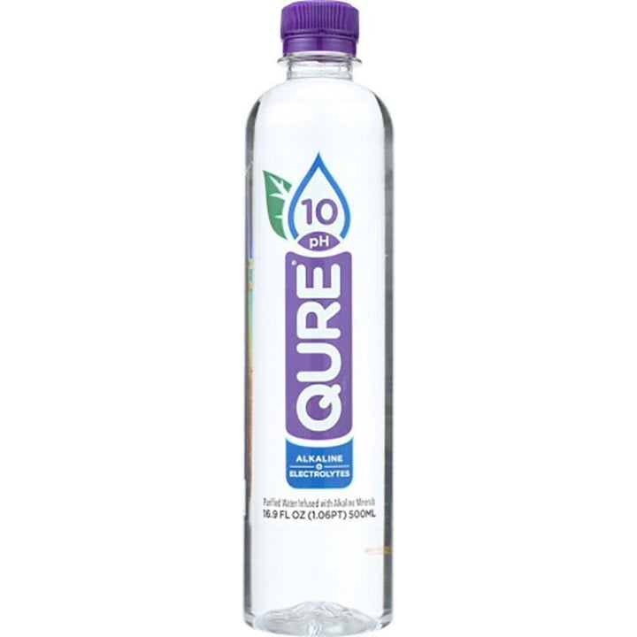 Qure Alkaline Water – Original Alkaline Water, 16.9 oz- Pantry 1