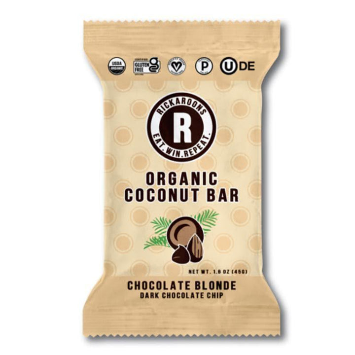Rickaroons Coconut Energy Bar – Coconut & Dark Chocolate | Pack Of 12- Pantry 1