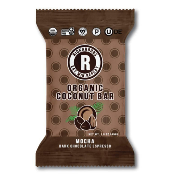Rickaroons Coconut Energy Bar – Dark Chocolate & Espresso | Pack Of 12- Pantry 1