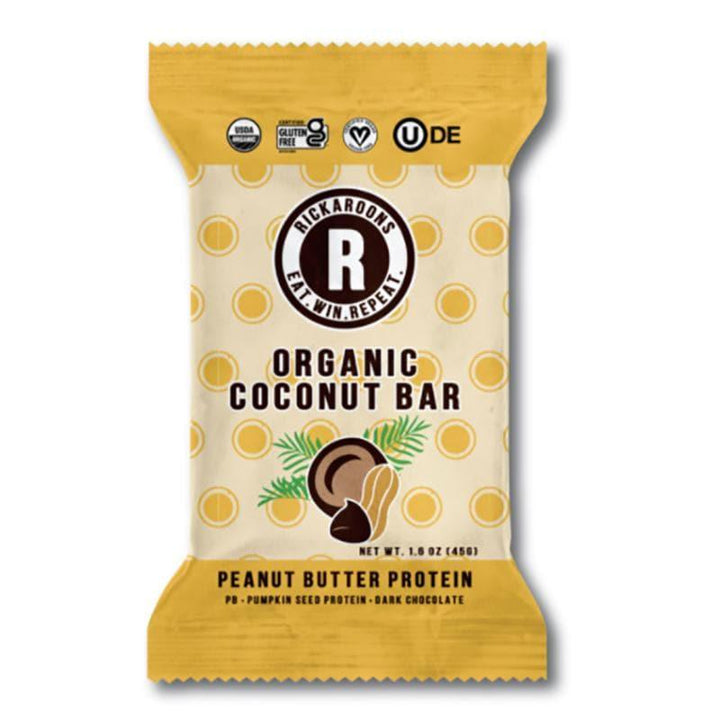 Rickaroons Coconut Energy Bar – Peanut Butter Protein | Pack Of 12- Pantry 1
