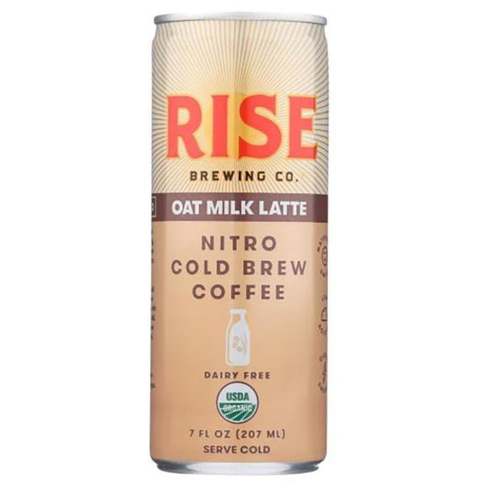Rise Nitro Cold Brew Coffee - Oat Milk Latte, 7 Oz- Pantry 1
