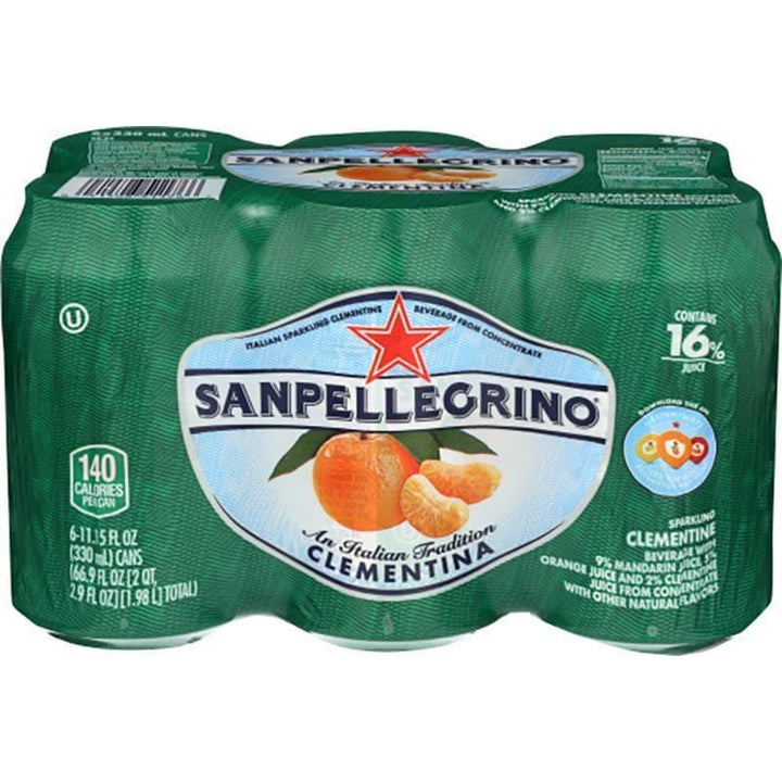 San Pellegrino - Clementina Soda, 6pk, 66.9 oz- Pantry 1