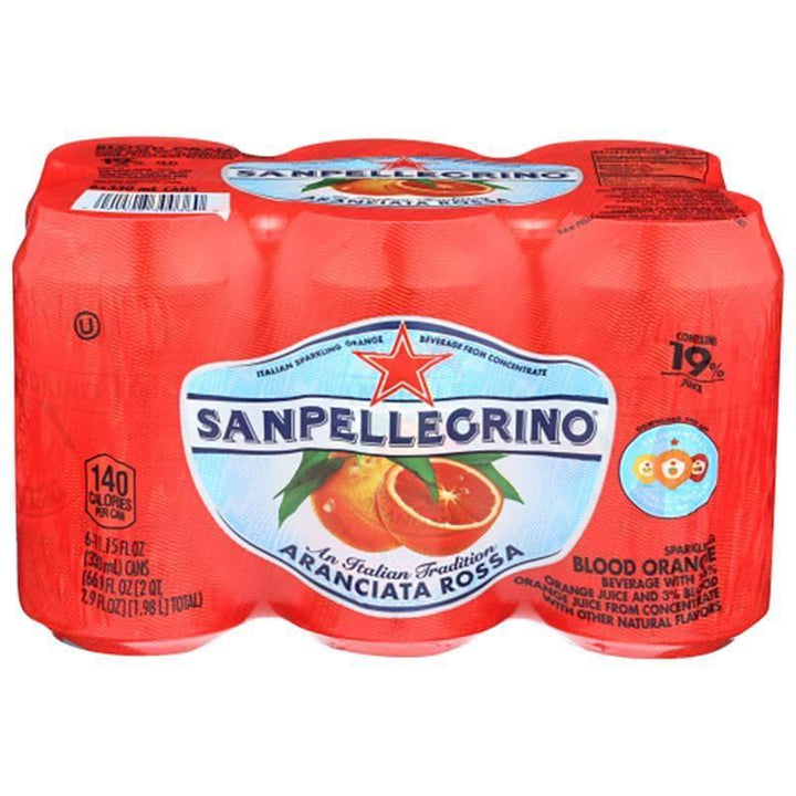 San Pellegrino - Sparkling Blood Orange 6pk, 66.9 oz- Pantry 1