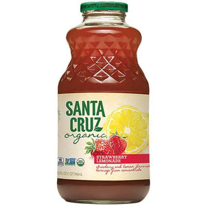 Santa Cruz – Organic Strawberry Lemonade, 32 Oz