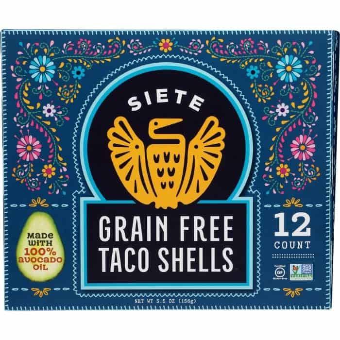 Siete – Grain Free Taco Shells, 5.5 oz- Pantry 1