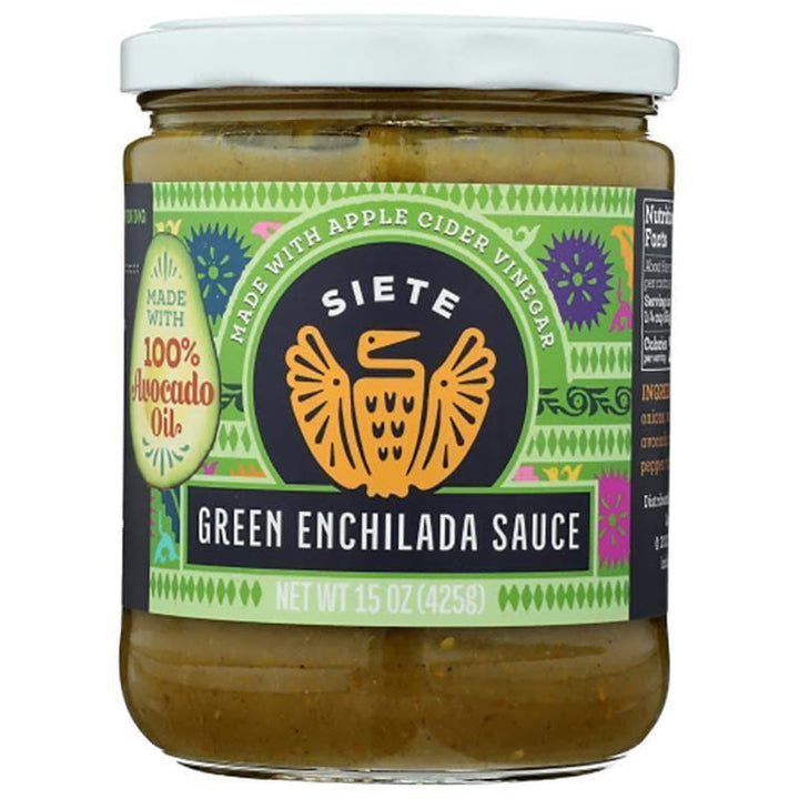 Siete – Green Enchilada Sauce, 15 oz- Pantry 1