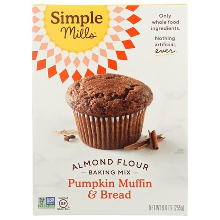 Simple Mills – Almond Flour Pumpkin Muffin & Bread Baking Mix, 9 Oz- Pantry 1