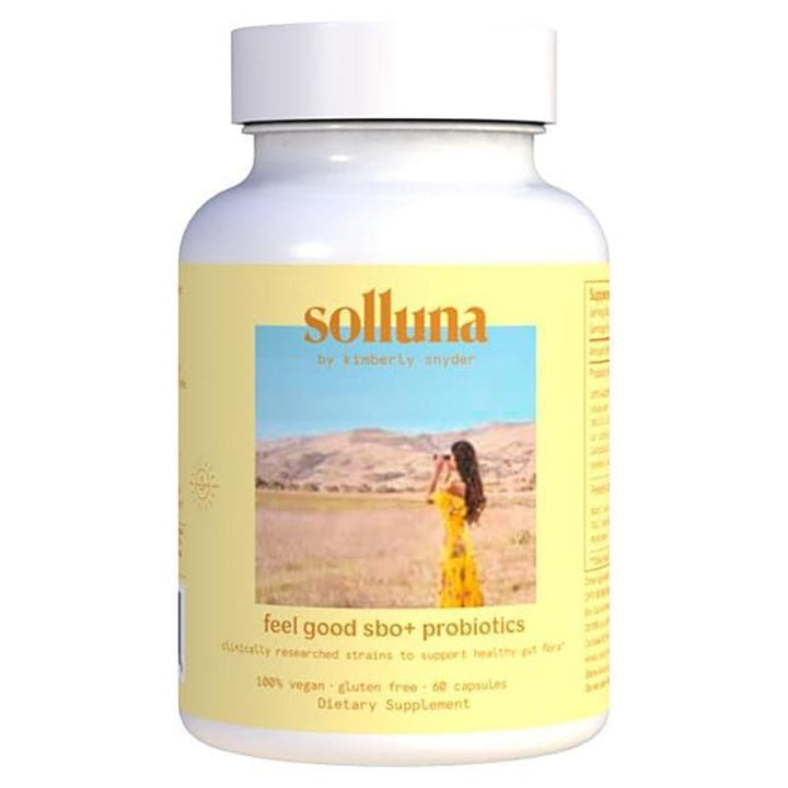 Solluna by Kimberly Snyder - Feel Good SBO + Probiotics, 60 Count- Pantry 1