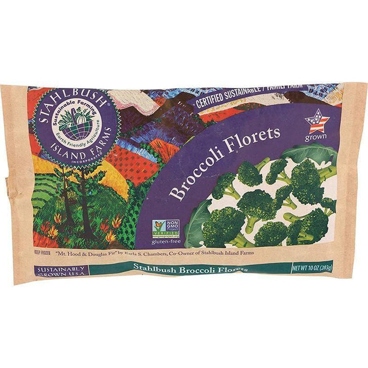 Stahlbush Island Farms - Frozen Broccoli Florets, 10 oz- Pantry 1