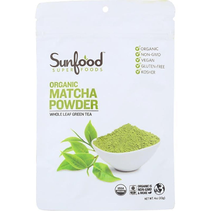 Sunfood Superfoods – Green Tea Matcha Powder, 4 oz- Pantry 1