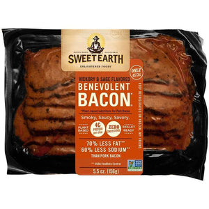 Sweet Earth - Hickory & Sage Seitan Bacon, 5.5 oz