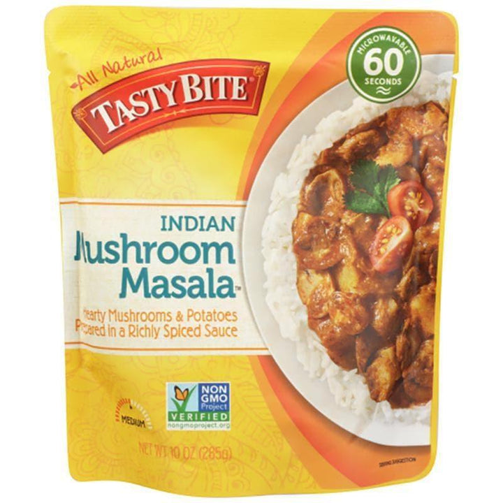 Tasty Bite – Mushroom Masala Entree, 10 oz- Pantry 1