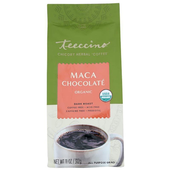 Teeccino – Maca Chocolate Chicory Herbal Coffee, 11 oz- Pantry 1