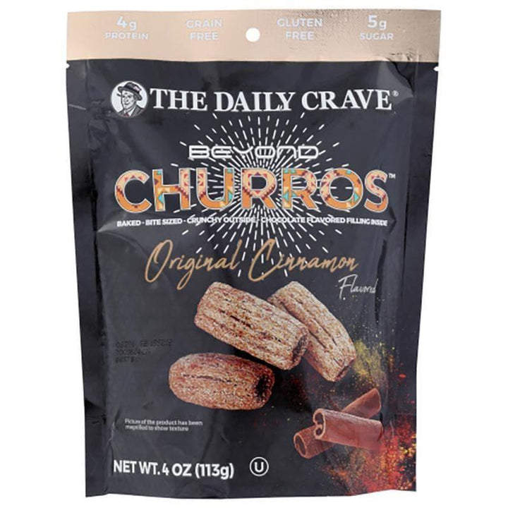 The Daily Crave - Cinnamon Churros, 4 Oz- Pantry 1