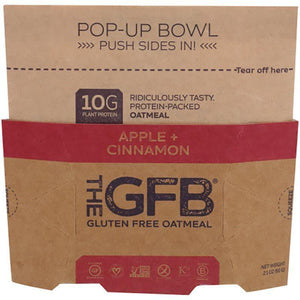 The GFB – Apple Cinnamon Gluten-Free Oatmeal, 2.1 Oz
