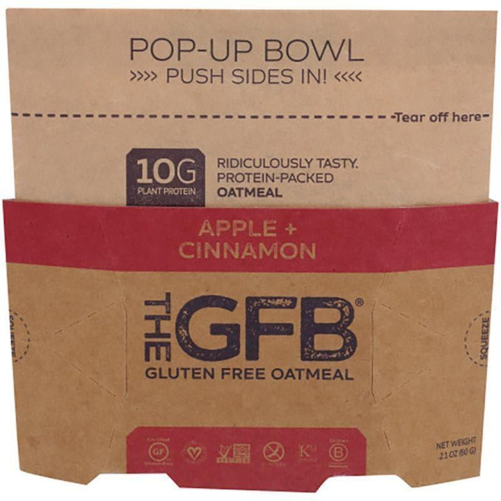 The GFB – Apple Cinnamon Gluten-Free Oatmeal, 2.1 Oz- Pantry 1
