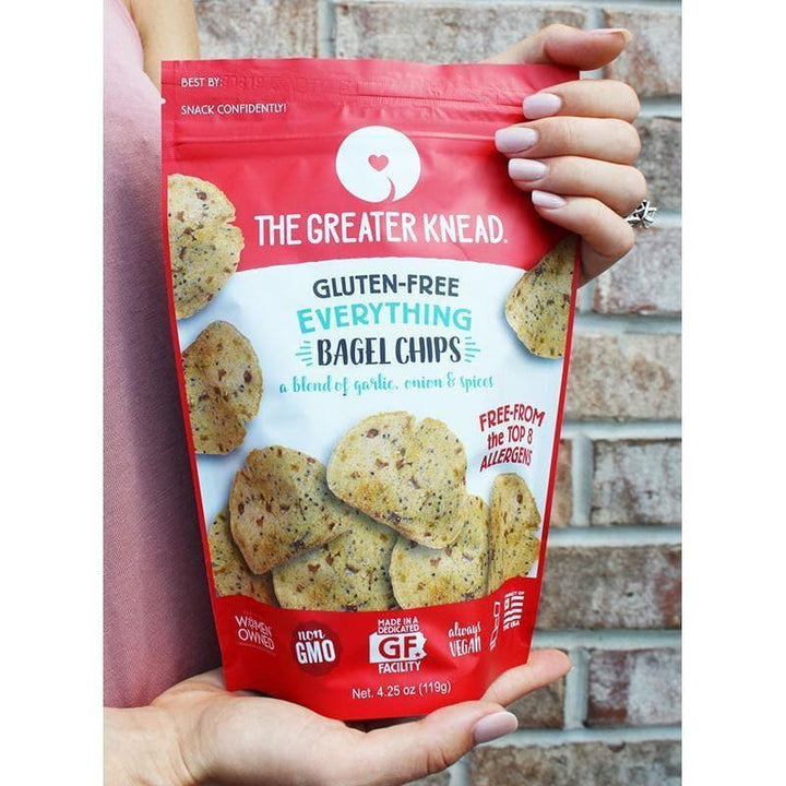 The Greater Knead – Everything Bagel Chips, 4.24 oz- Pantry 4