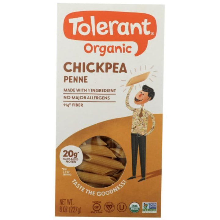 Tolerant - Chickpea Penne Pasta, 8 Oz- Pantry 1