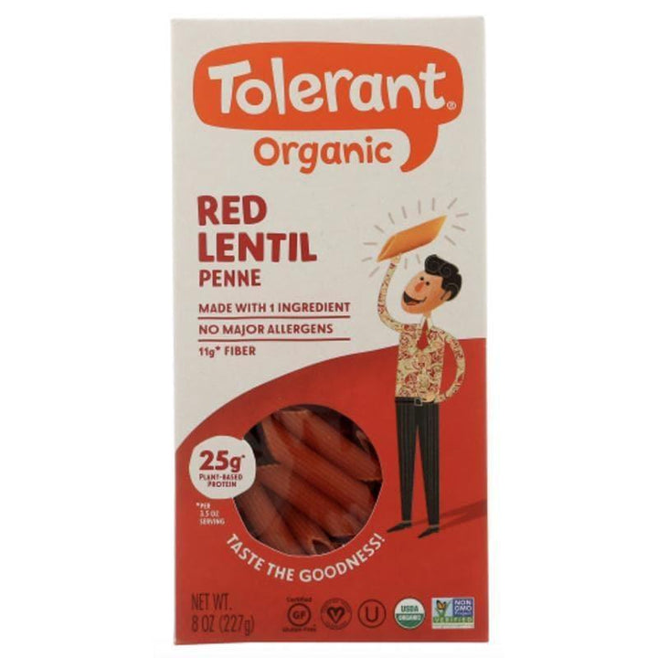 Tolerant - Red Lentil Penne Pasta- Pantry 1