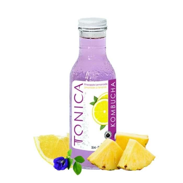 Tonica - Organic Kombucha, pineapple lemonade