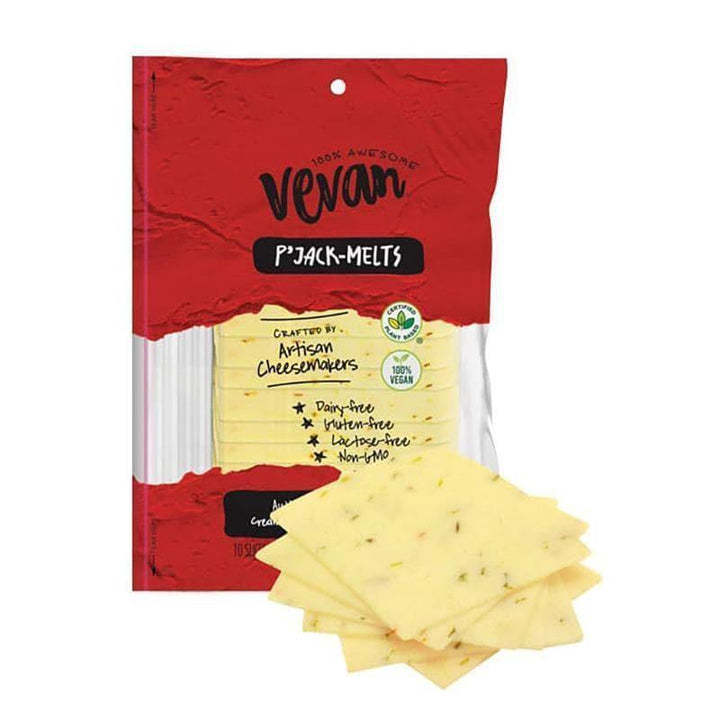 Vevan - Pepper Jack Melts Sliced Cheese, 7.5 Oz- Pantry 1