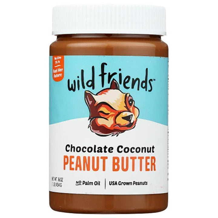 Wild Friends – Chocolate Coconut Peanut Butter, 16 oz- Pantry 1