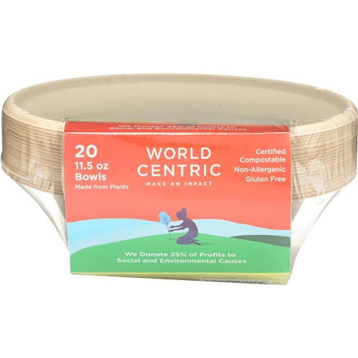 World Centric – Fiber Bowls, 11.5 Oz- Pantry 1