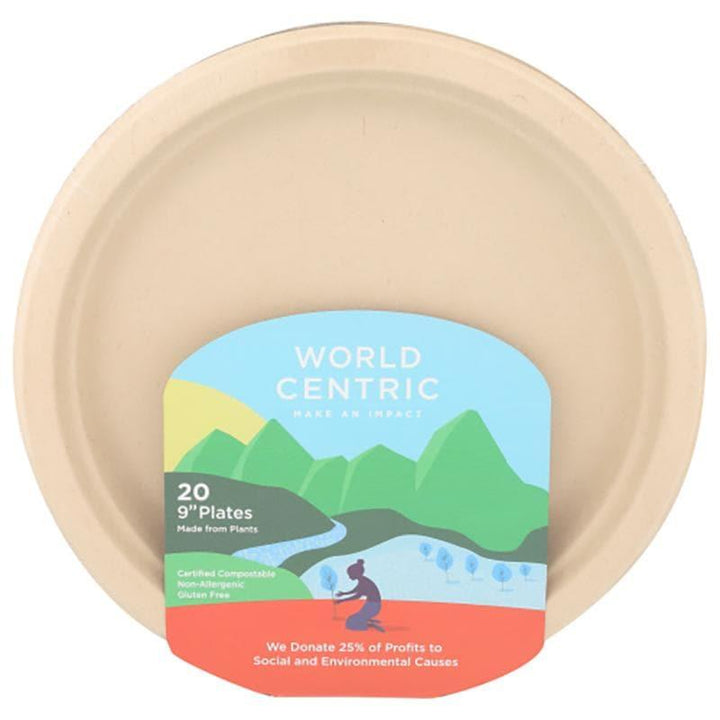 World Centric – Fiber Plate, 9 Inches- Pantry 1