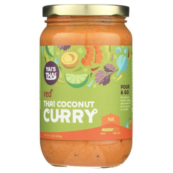 Yais Thai - Red Coconut Curry, 16 Oz- Pantry 1