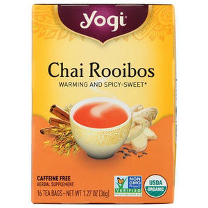 Yogi Tea - Chai Rooibos, 16 Bags, 1.1 oz
