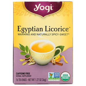 Yogi Tea - Egyptian Licorice,1.27 oz