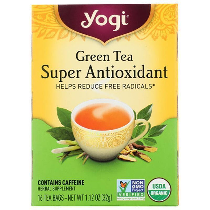 Yogi Tea - Green Tea Super Antioxidant, 16 Bags, 1.1 oz- Pantry 1