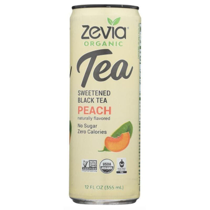 Zevia - Black Tea Peach, 12 Oz- Pantry 1