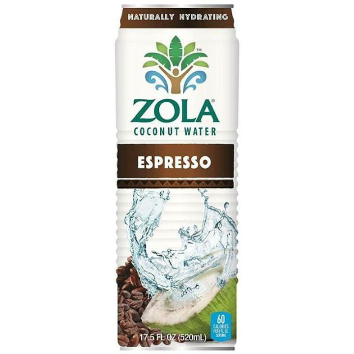 Zola Coconut Water – Espresso, 17.5 Oz- Pantry 1